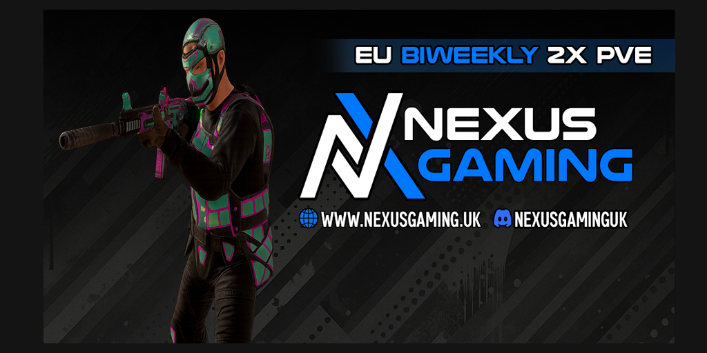 Nexus Gaming | 2X | PVE | Solo/Duo/Trio | Biweekly Server Image